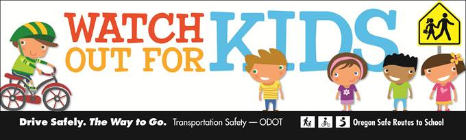 Image result for back to school time safety and caution concerning school busses in oregon