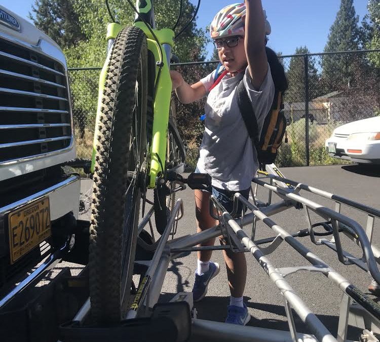 Campfire Kids in Central Oregon learn about public transportation