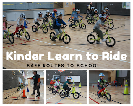 First Kinder Ride Program a Success in Eugene School District 4J’s SRTS Program!