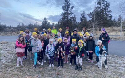 Bend Elementary schools cElebrated Winter Walk+Roll to School Day